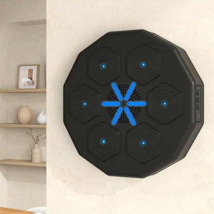 Music Boxing Machine, Elektronische Bluetooth Boxmaschine Mit Musik Schwarz
